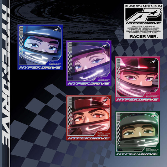 (Pre-Order) PLAVE - HYPERDRIVE - 5th Mini Album (Racer Ver.)