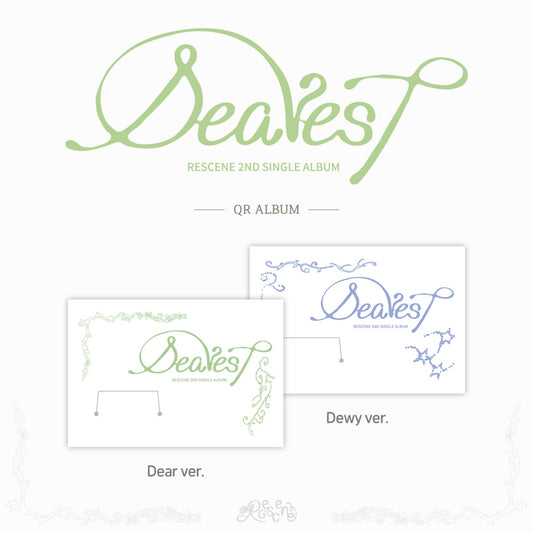 RESCENE - Dearest - 2nd Single Album (QR Ver.)