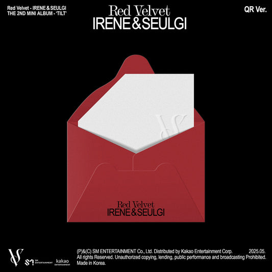 IRENE & SEULGI (Red Velvet) - TILT - 2nd Mini Album (QR Ver.)