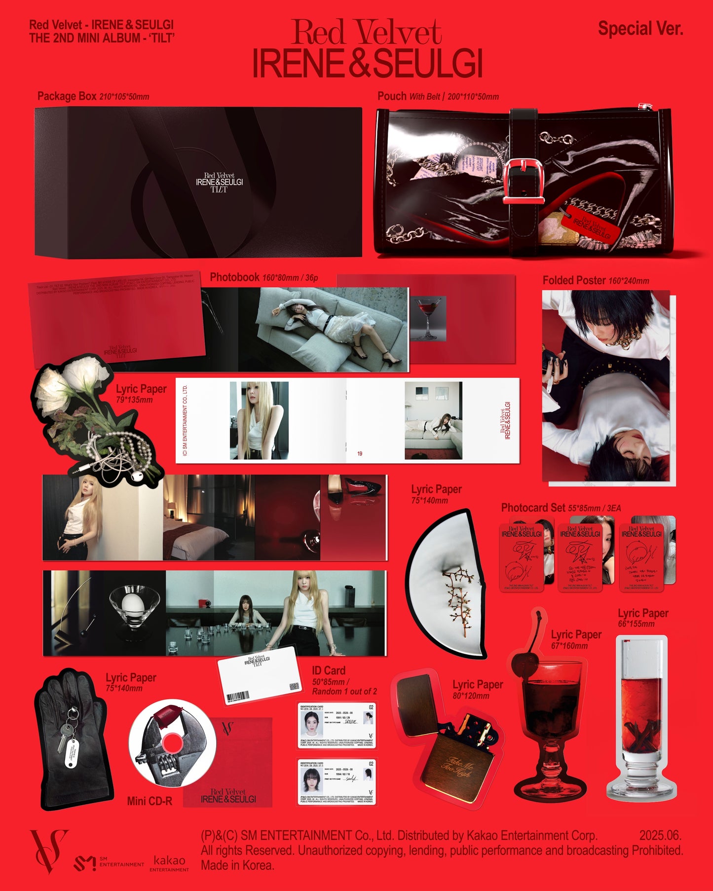 IRENE & SEULGI (Red Velvet) - TILT - 2nd Mini Album (Special Ver. / Limited Edition Ver.)