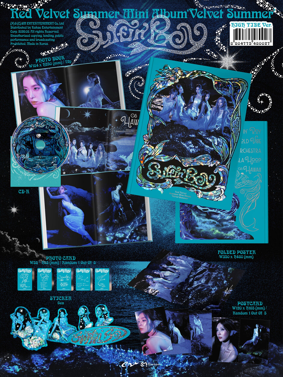 (Pre-Order) Red Velvet - Velvet Summer - Album (High Tide Ver.)