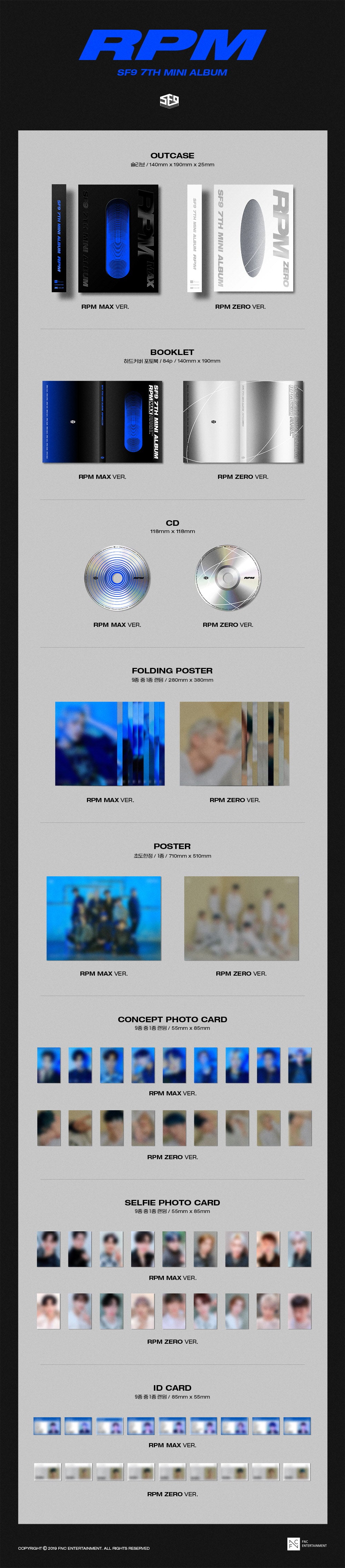 SF9 - RPM - 7th Mini Album