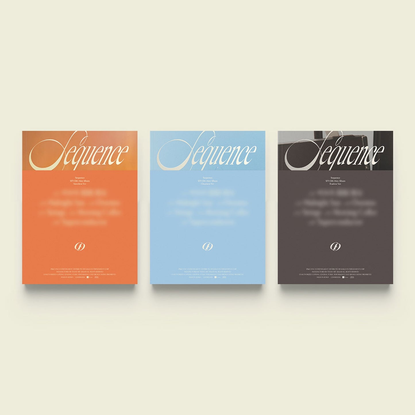 SF9 - Sequence - 13th Mini Album