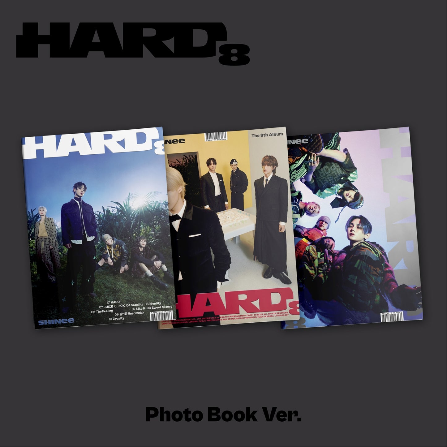 SHINee - HARD - 8th Album (Photo Book Ver.)