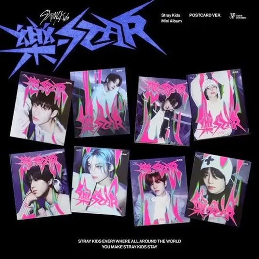 Stray Kids - 樂-STAR (ROCK-STAR) - Mini Album (Postcard Ver.)