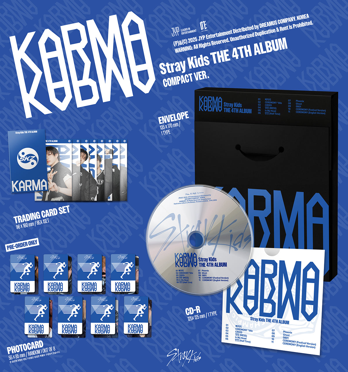 Stray Kids - KARMA - 4th Full Album (COMPACT Ver.)