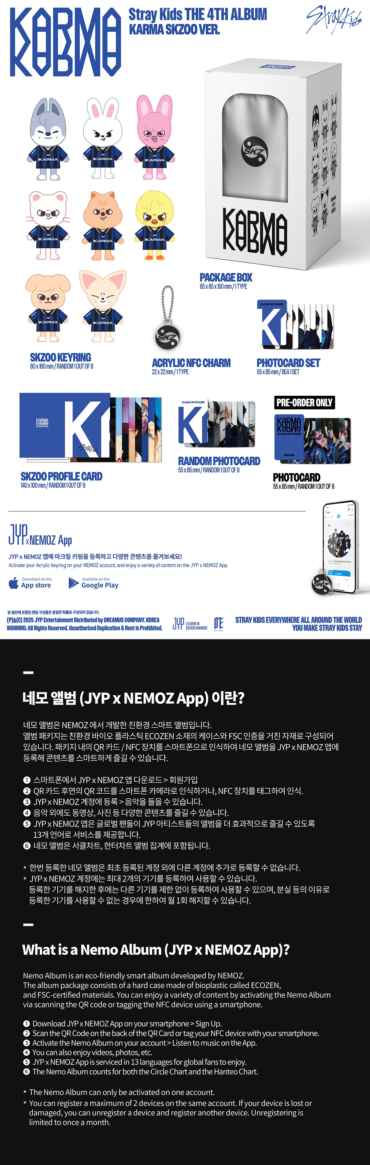 Stray Kids - KARMA - 4th Full Album (SKZOO Ver.)