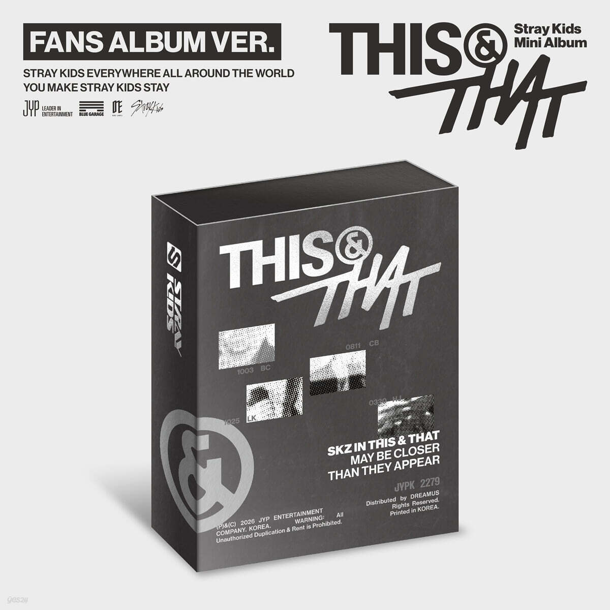 (Pre-Order) Stray Kids - THIS & THAT - Album (FANS ALBUM Ver.)