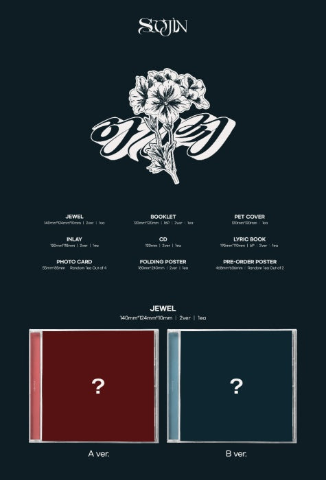 SOOJIN - AGASSY - 1st EP (Jewel Ver.)