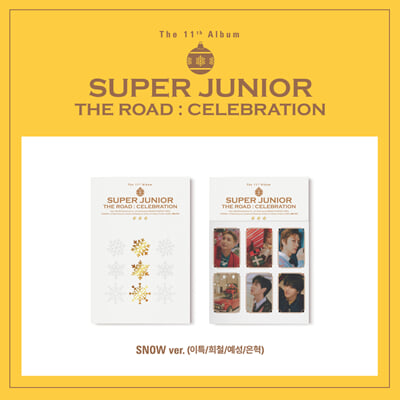 Super Junior - The Road : Celebration -11th Album Vol.2 (Snow Ver.)