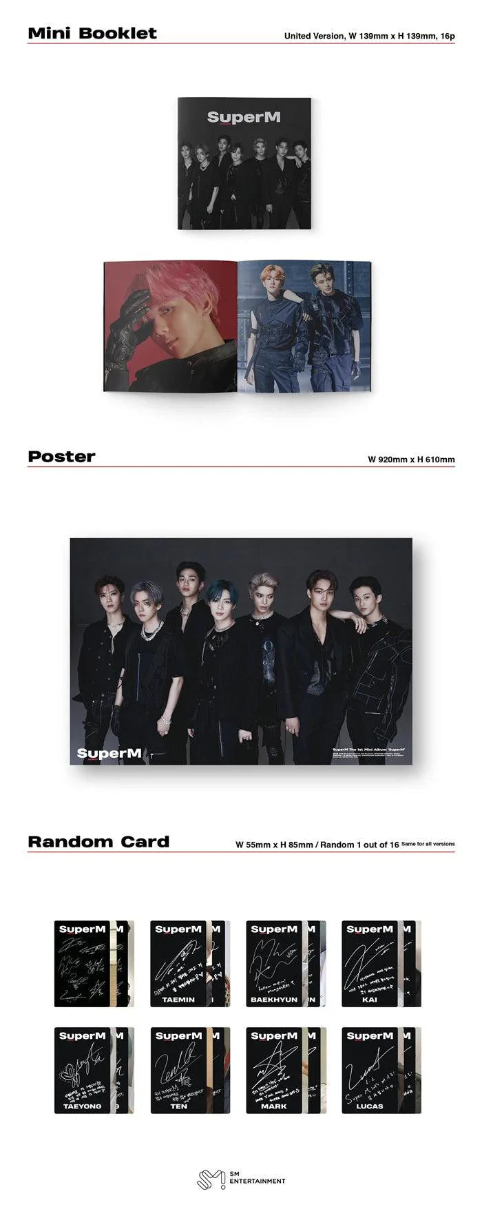 SuperM - SuperM - 1st Mini Album