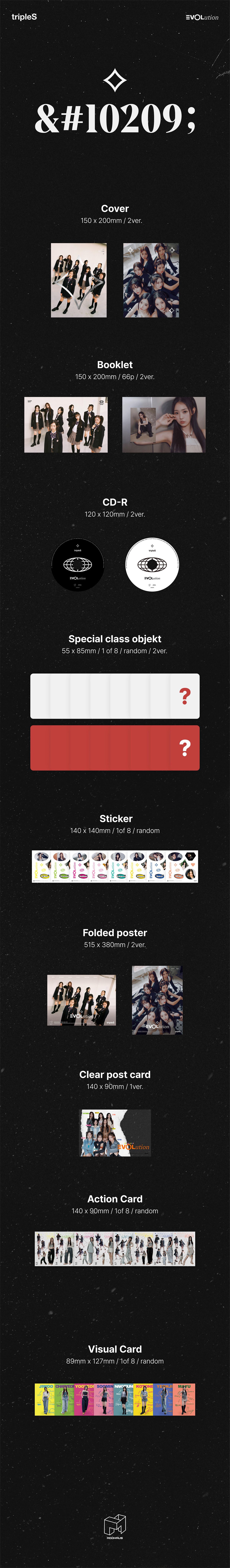 tripleS - EVOLution - ⟡ Mujuk - Mini Album