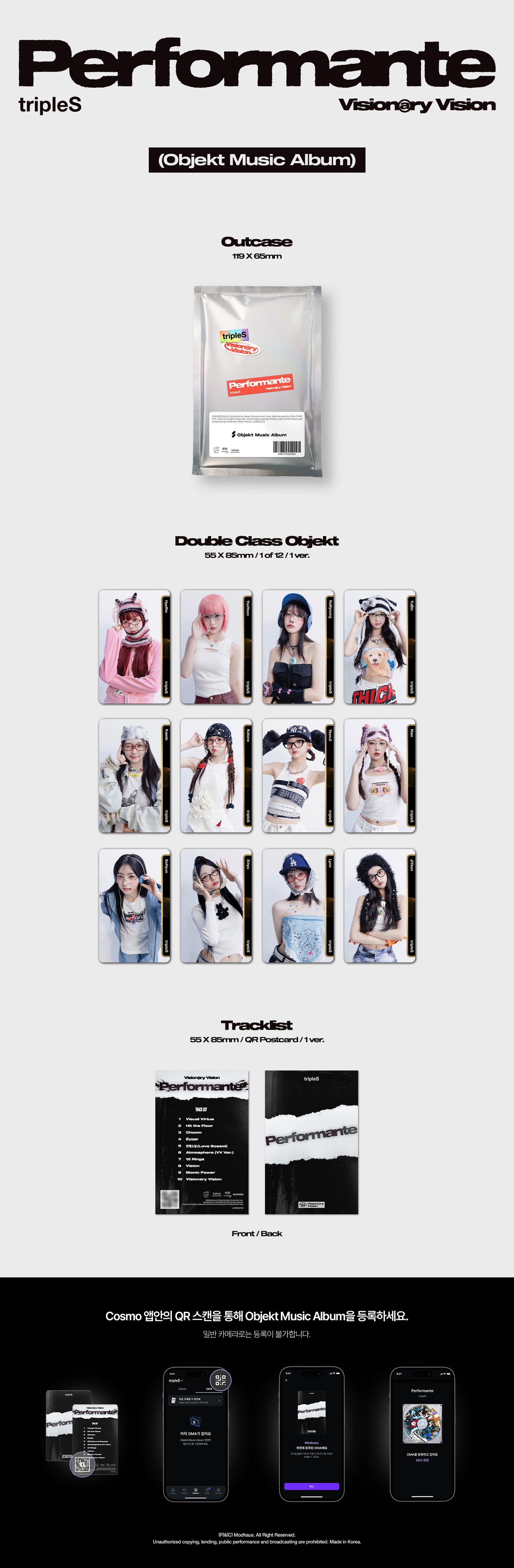 tripleS - Visionary Vision - Performante - Album (Objekt Music Album)