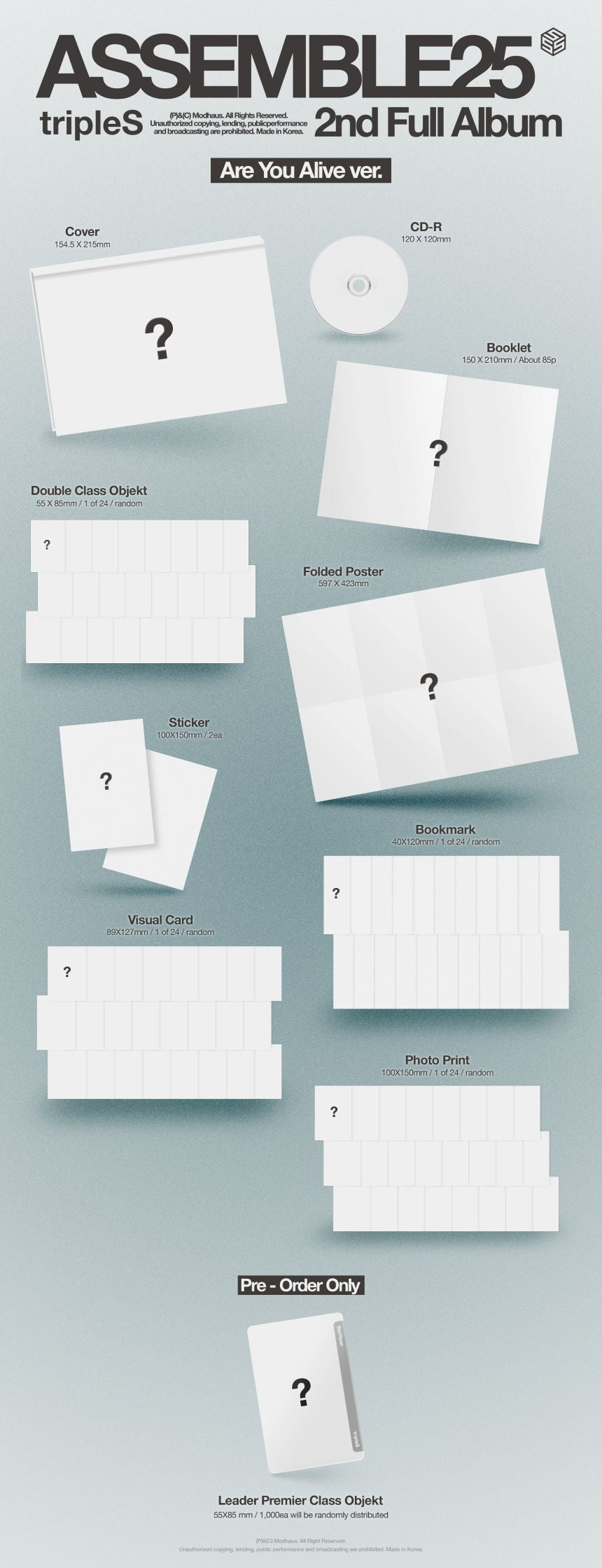 tripleS - ASSEMBLE25 - 2nd Full Album (Standard Ver.)