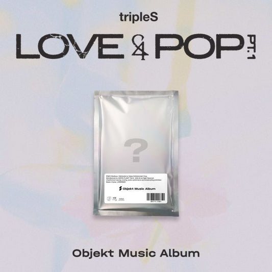 (Pre-Order + POB) tripleS - LOVE&POP pt. 1 (Objekt Music Album)