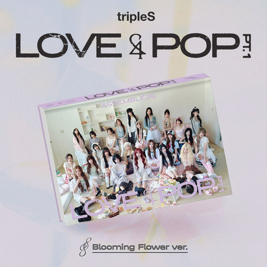 (Pre-Order + POB) tripleS - LOVE&POP pt. 1 - Album (Standard Ver.)