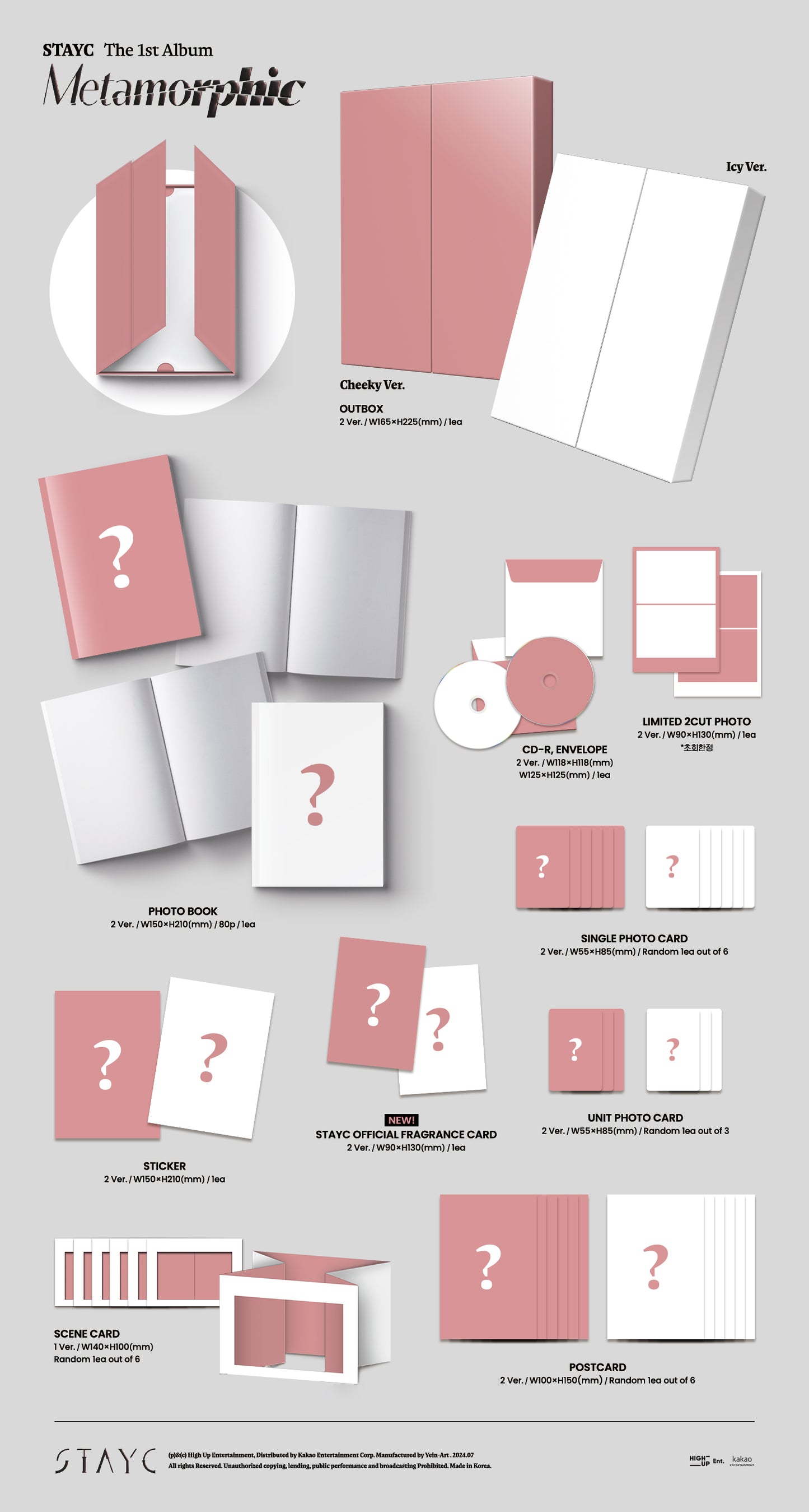 STAYC - Metamorphic - 1st Album