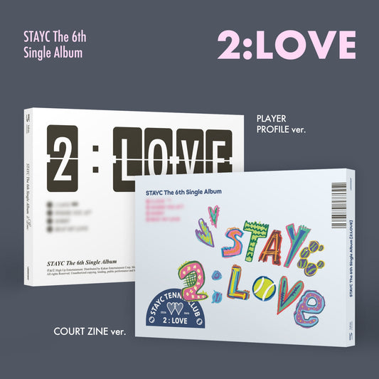 (Pre-Order + POB) STAYC - 2:LOVE - 6th Single Album (Standard Ver.)