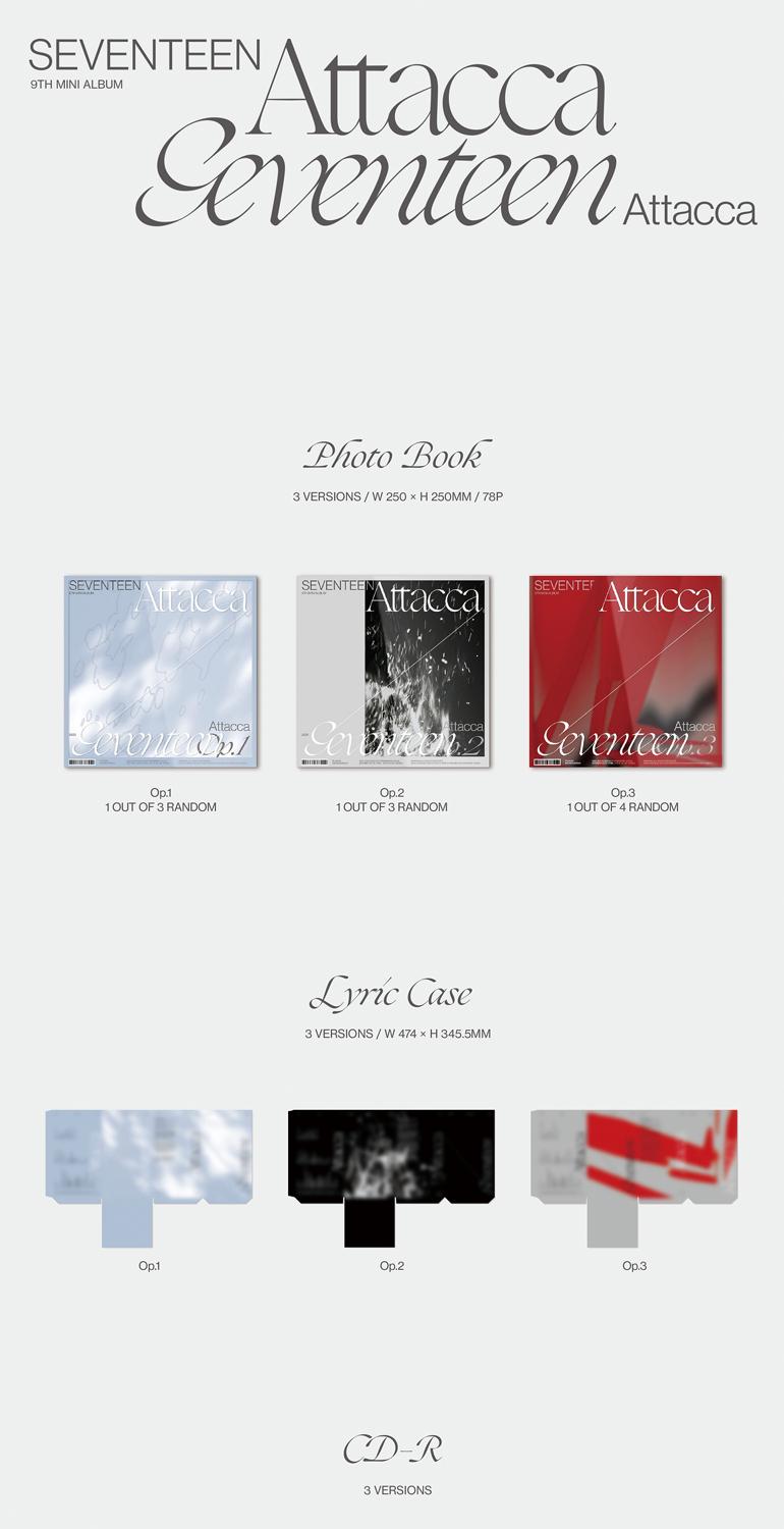 SEVENTEEN - Attacca - 9th Mini Album (Standard Ver.)