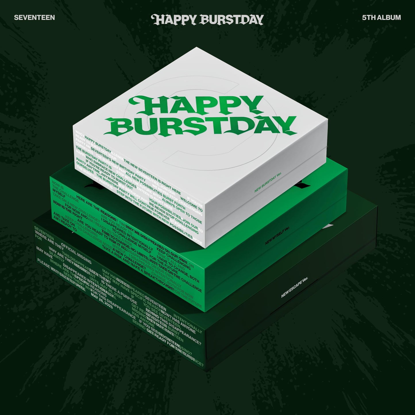 SEVENTEEN - HAPPY BURSTDAY - 5th Mini Album (Standard Ver.)