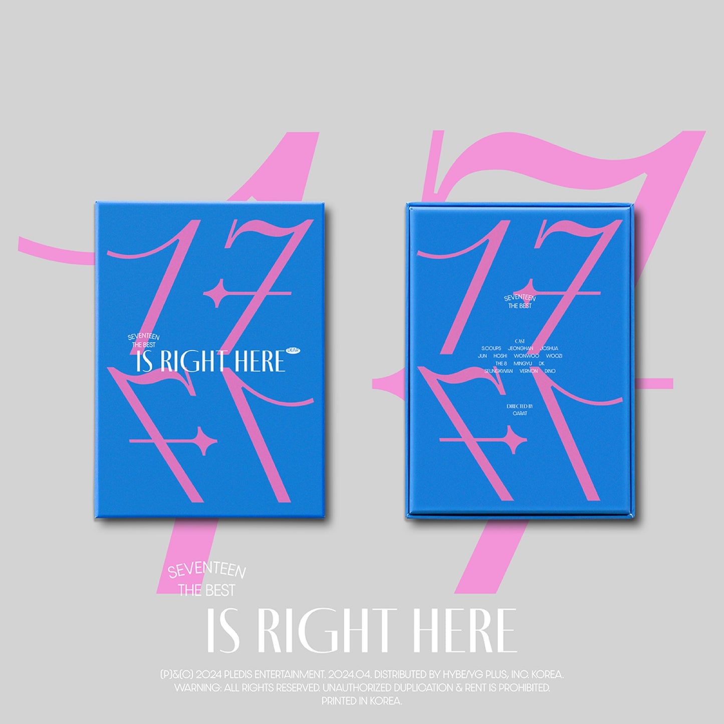 SEVENTEEN - 17 IS RIGHT HERE - Best Album (DEAR Ver.)