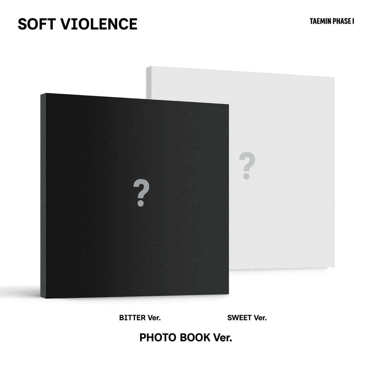 (Pre-Order) TAEMIN - PHASE I : Soft Violence - Album (Photobook Ver.)