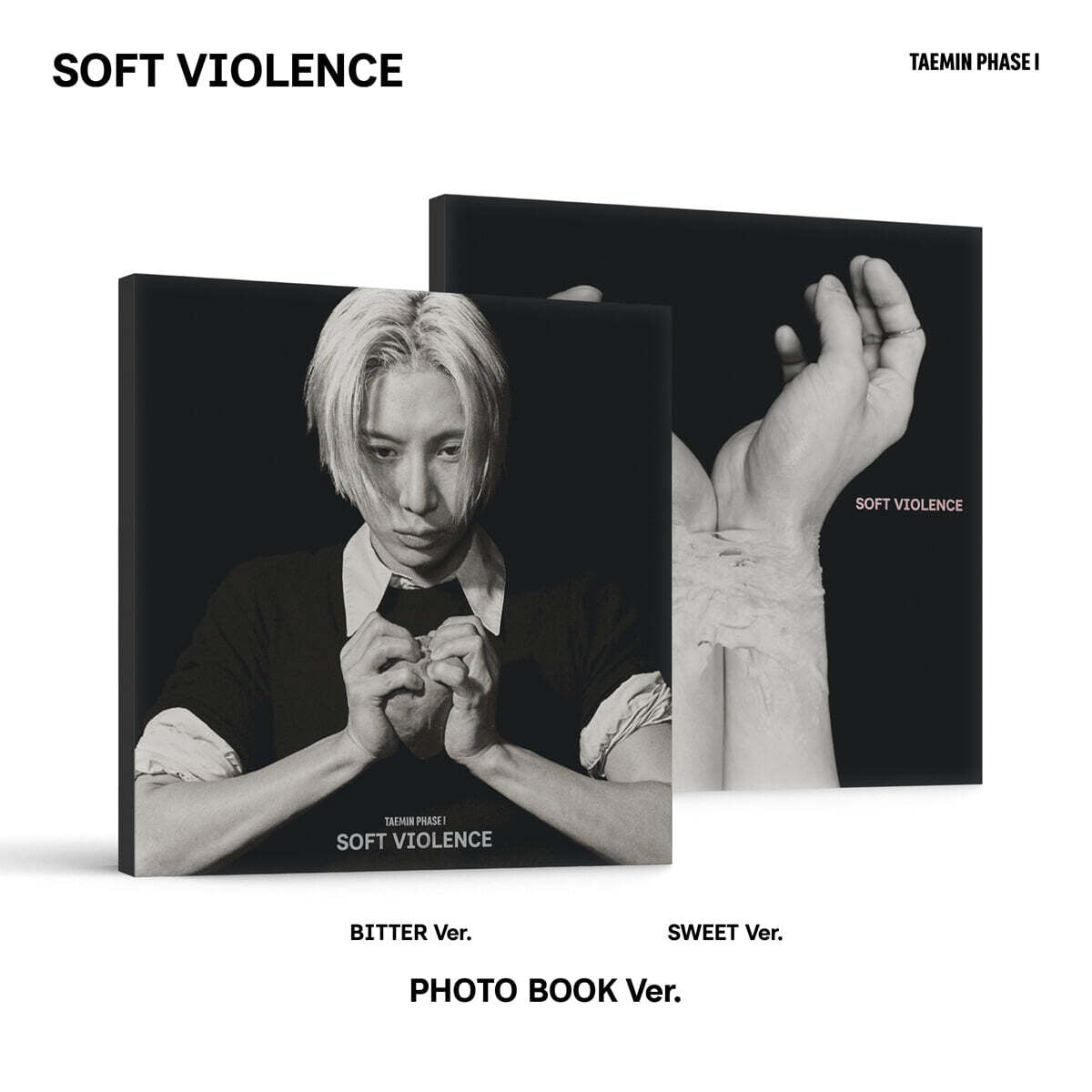 (Pre-Order) TAEMIN - PHASE I : Soft Violence - Album (Photobook Ver.)