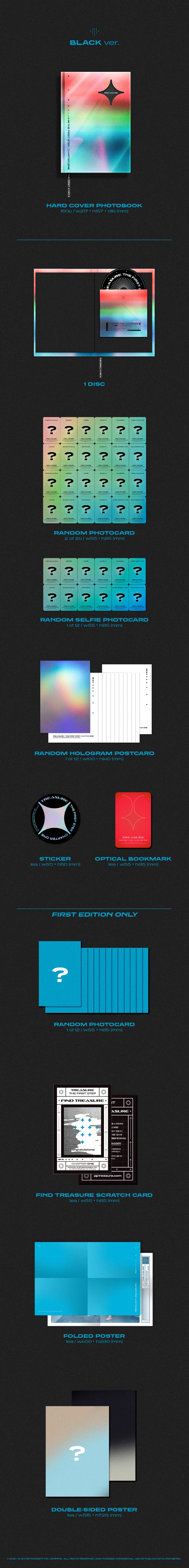 TREASURE - THE FIRST STEP : CHAPTER ONE - 1st Single Album