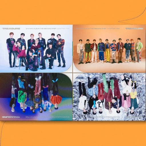 TREASURE - THE SECOND STEP : CHAPTER TWO - 2nd Mini Album (YG TAG ALBUM / Random Ver.)