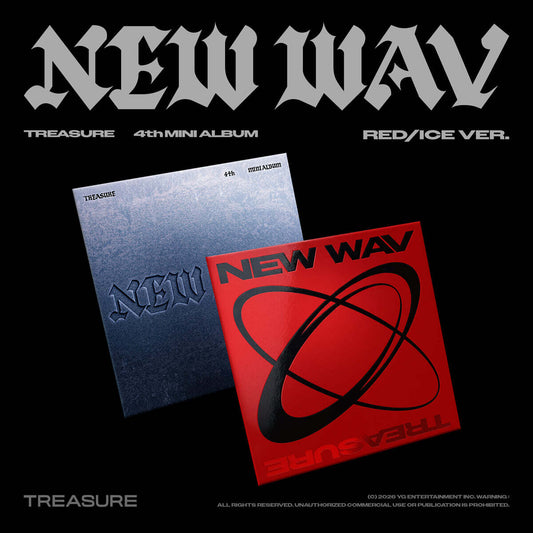 (Pre-Order) TREASURE - NEW WAV - 4th Mini Album (Standard Ver.)