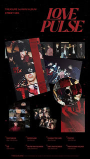 TREASURE - LOVE PULSE - 3rd Mini Album (Standard Ver.)