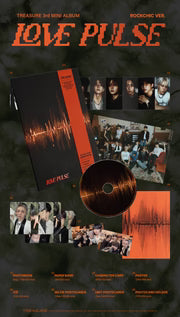 TREASURE - LOVE PULSE - 3rd Mini Album (Standard Ver.)