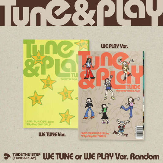 (Pre-Order) TUIDE - TUNE & PLAY - 1st EP Album (Standard Ver.)