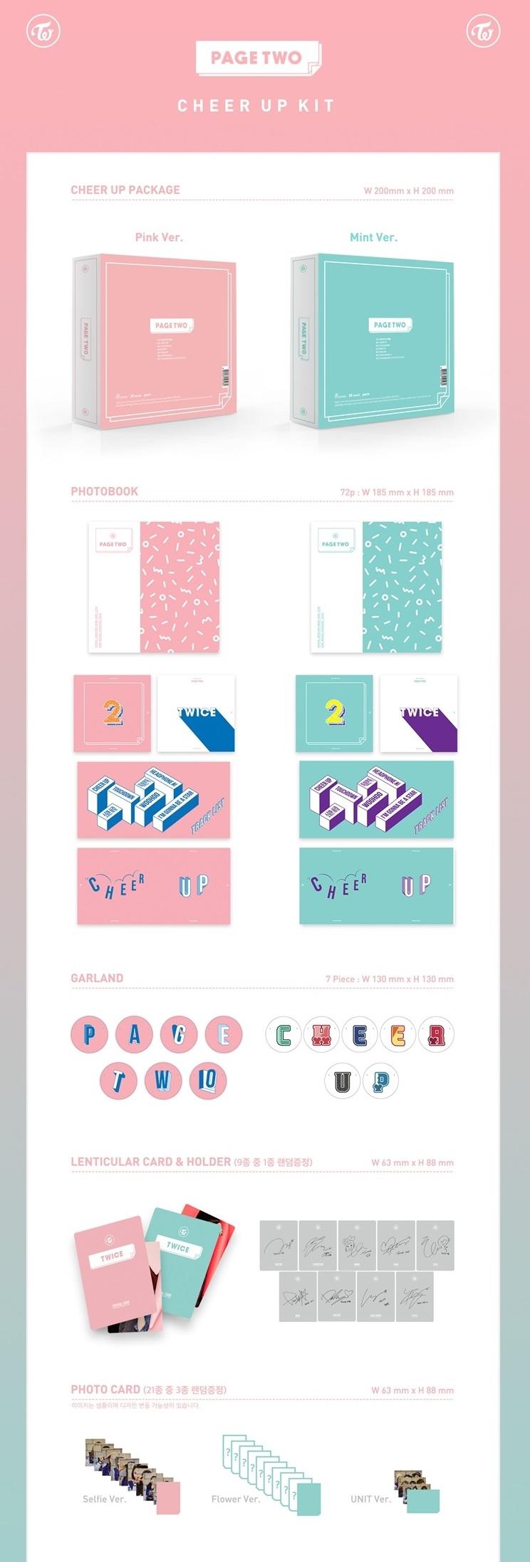 TWICE - PAGE TWO - 2nd Mini Album