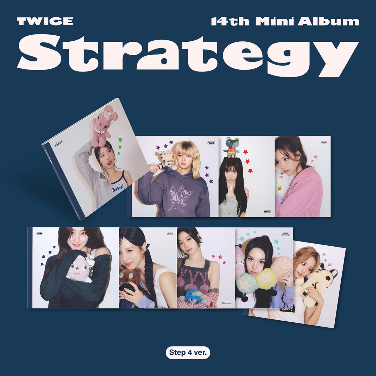 TWICE - STRATEGY - 14th Mini Album (Step 4 Ver.)