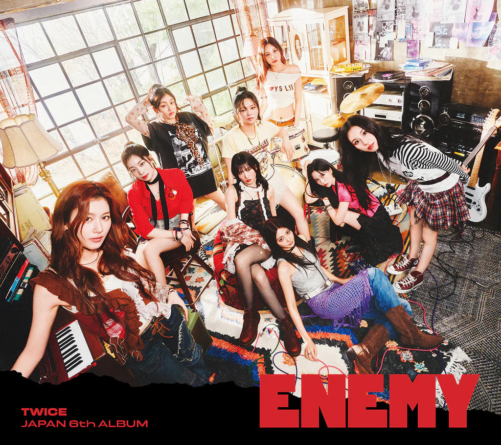 TWICE - ENEMY - Japan 6th Album (LIMITED A Ver.)