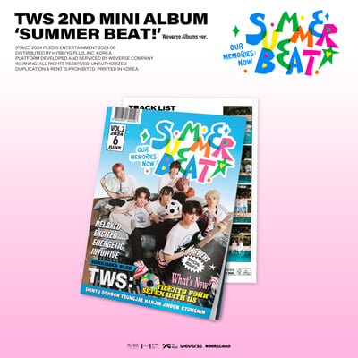 TWS - SUMMER BEAT! - 2nd Mini Album (Weverse Albums Ver.)