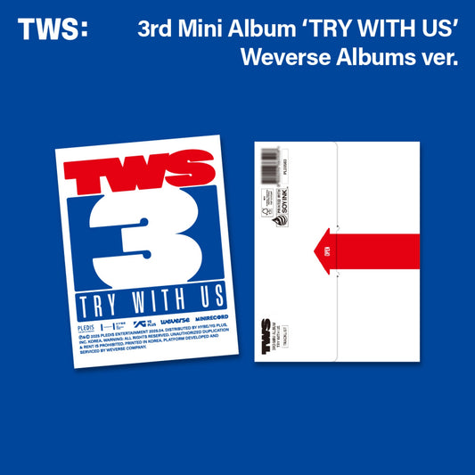 TWS - TRY WITH US - 3rd Mini Album (Weverse Ver.)