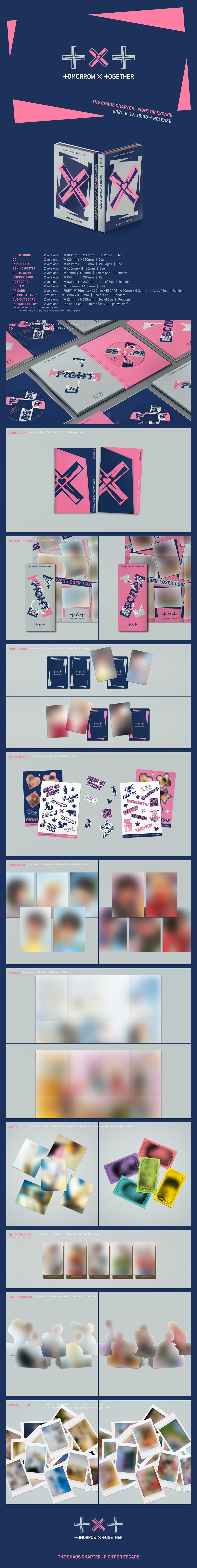 TXT - The Chaos Chapter : Fight or Escape - Album (Standard Ver.)