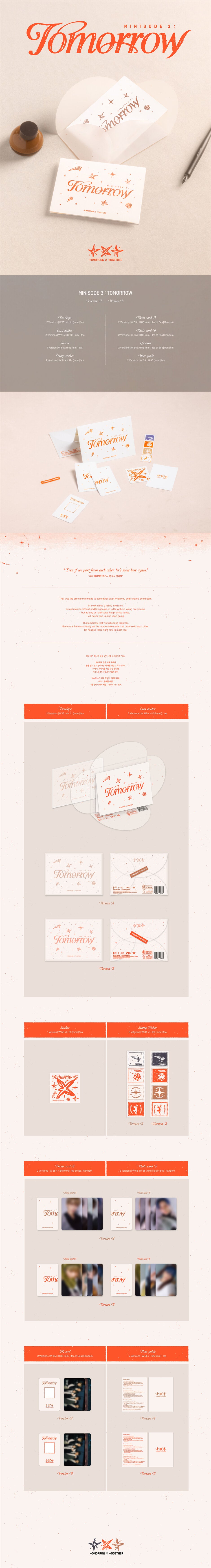 TXT - Minisode 3 : TOMORROW - 6th Mini Album (Weverse Albums Ver.)