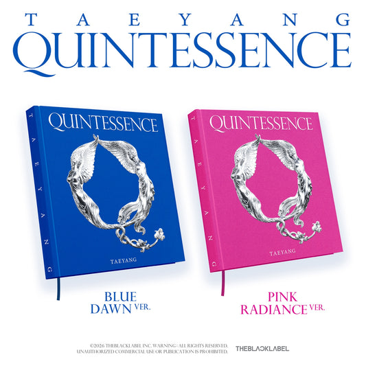 (Pre-Order) TAEYANG - QUINTESSENCE - Album (Standard Ver.)