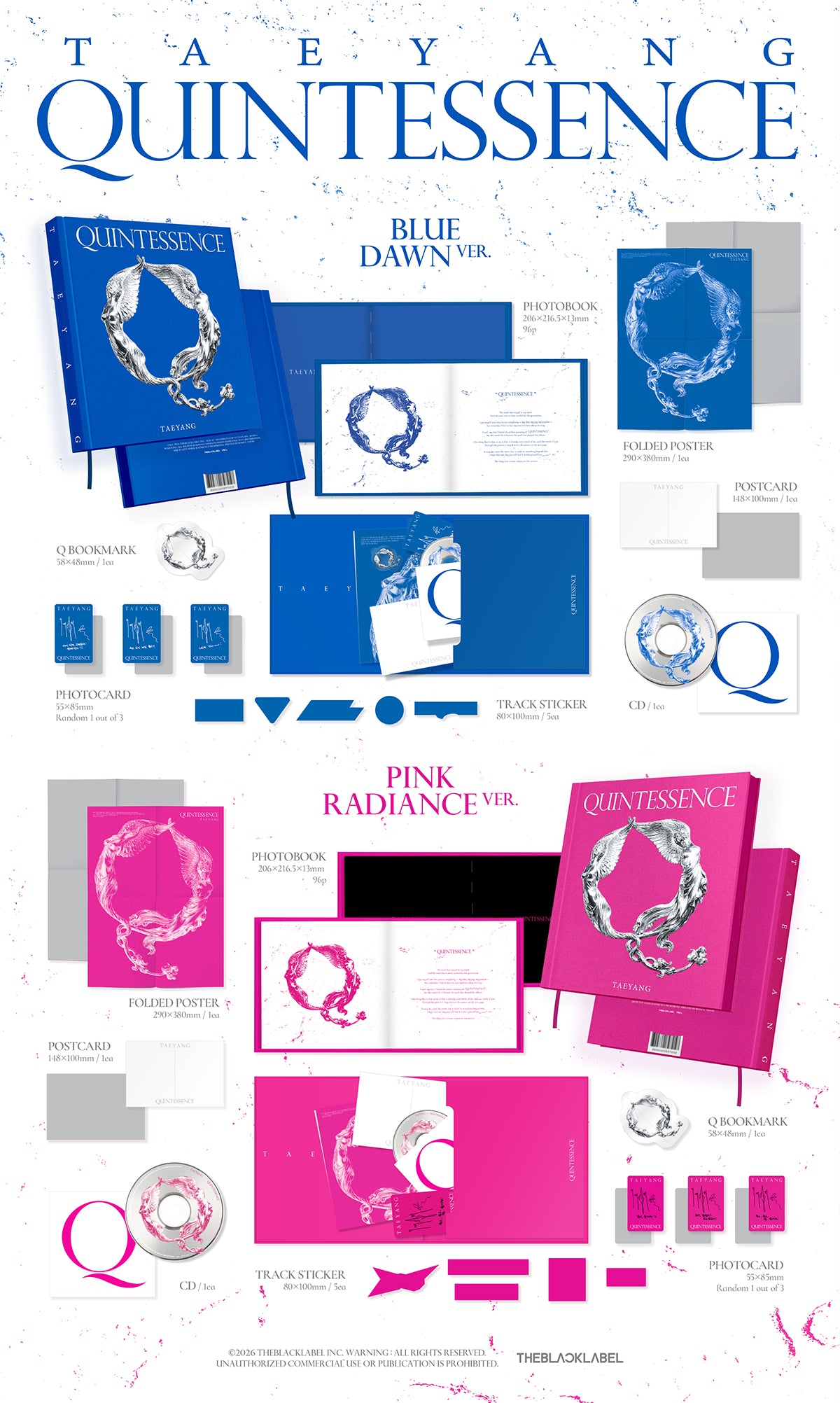 (Pre-Order) TAEYANG - QUINTESSENCE - Album (Standard Ver.)