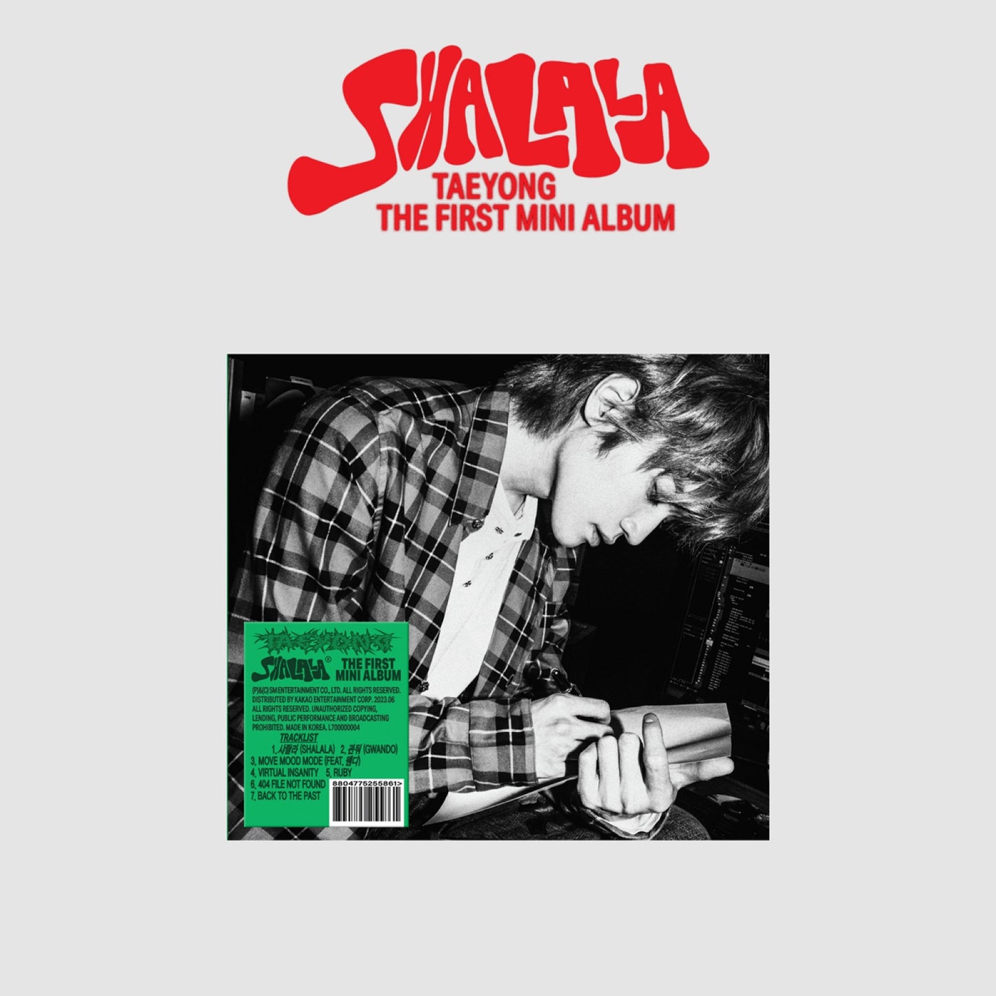 TAEYONG (NCT) - SHALALA - 1st Mini Album (Digipack Ver.)