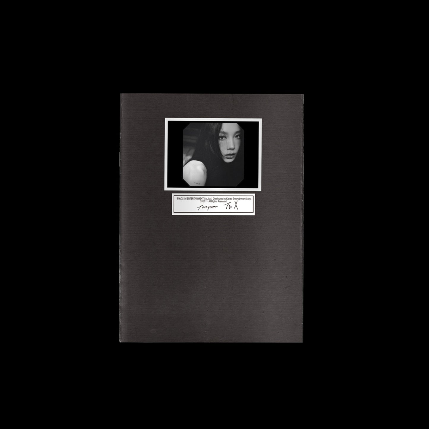 TAEYEON (Girls' Generation) - To. X - 5th Mini Album (X Ver.)