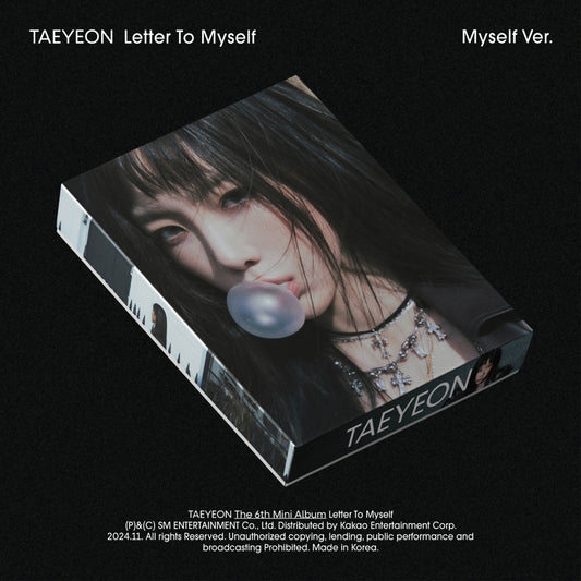 TAEYEON (Girls' Generation) - Letter To Myself - 6th Mini Album (Myself Ver.)