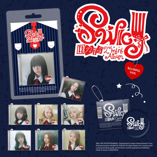 UNIS - SWICY - 2nd Mini Album (Keyring Ver.)