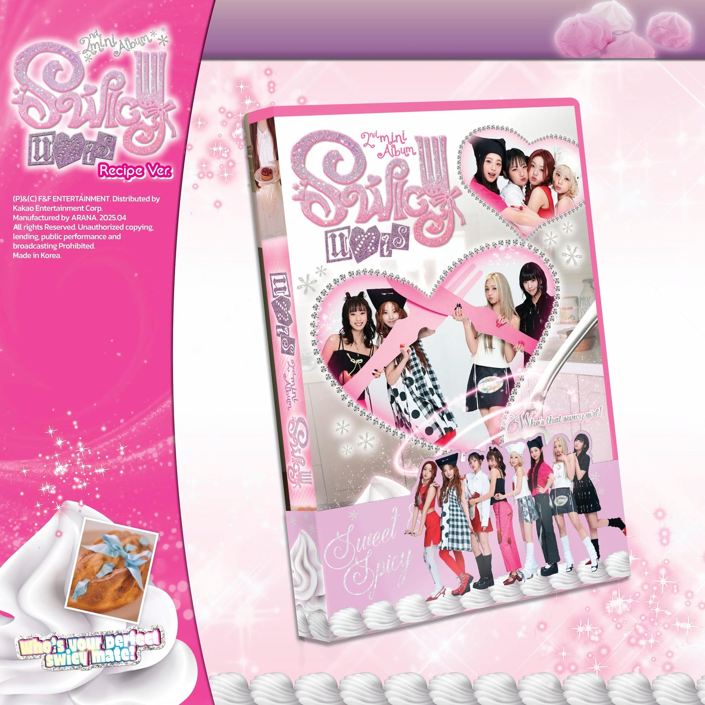 UNIS - SWICY - 2nd Mini Album (Recipe Ver.)