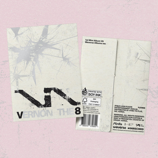 (Pre-Order +POB) V8 (SEVENTEEN) - V8 - 1st Mini Album (Weverse Albums Ver.)