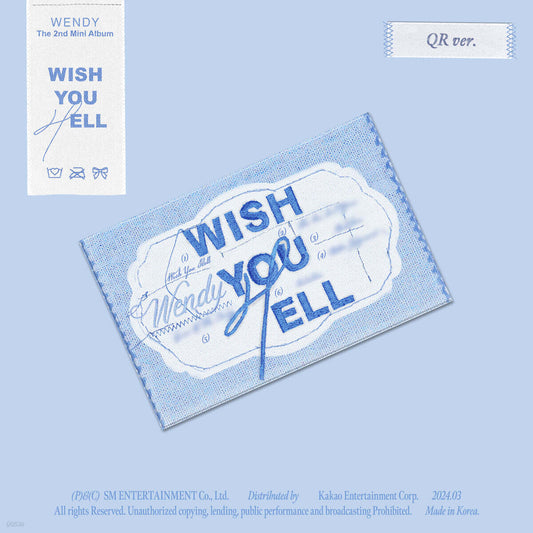 WENDY (Red Velvet) - Wish You Hell - 2nd Mini Album (QR Ver.)
