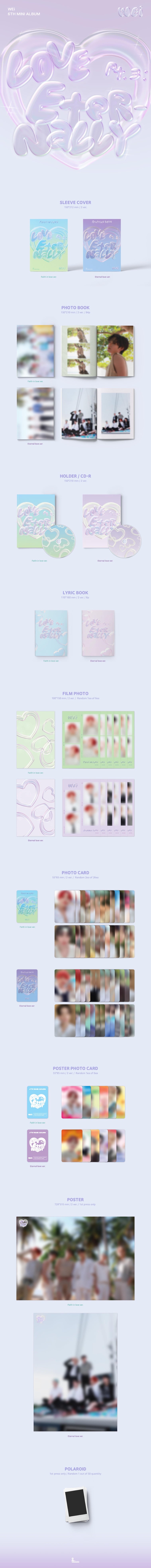 WEi - Love Pt.3 : Eternally - 6th EP Album